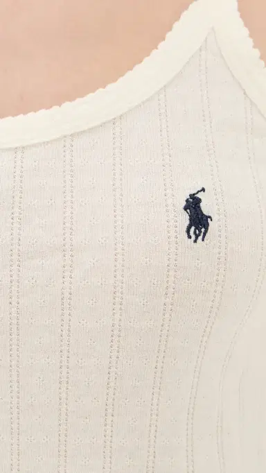 Polo Ralph Lauren Cami Sleep Shorts et Egret | Thumbnail 6 Polo Ralph Lauren Cami Sleep Shorts et Egret | Thumbnail 6