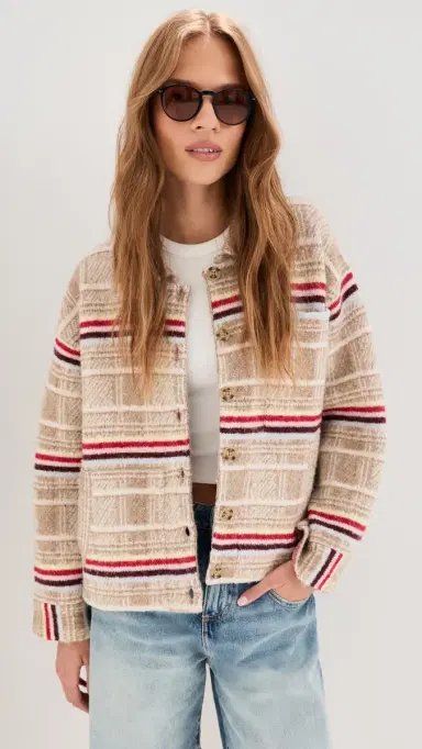 LE BOP Faye Oversized Shacket adras Plaid | Thumbnail 2 LE BOP Faye Oversized Shacket adras Plaid | Thumbnail 2