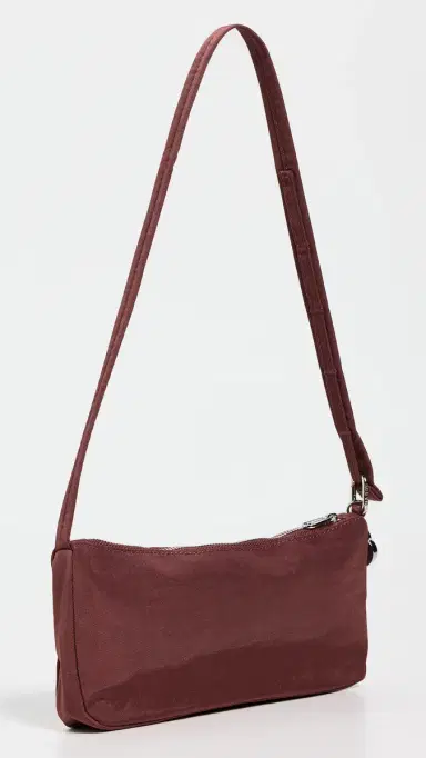 BAGGU Nylon Pochette Mahogany One Size | Thumbnail 4 BAGGU Nylon Pochette Mahogany One Size | Thumbnail 4