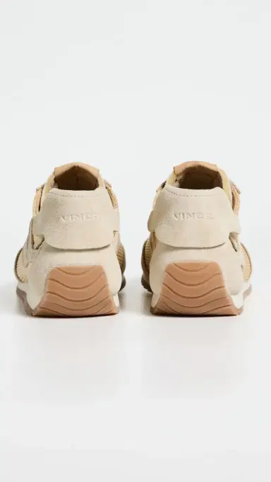 Vince Oasis Runner Raffia Sneakers Moonlight | Thumbnail 4 Vince Oasis Runner Raffia Sneakers Moonlight | Thumbnail 4