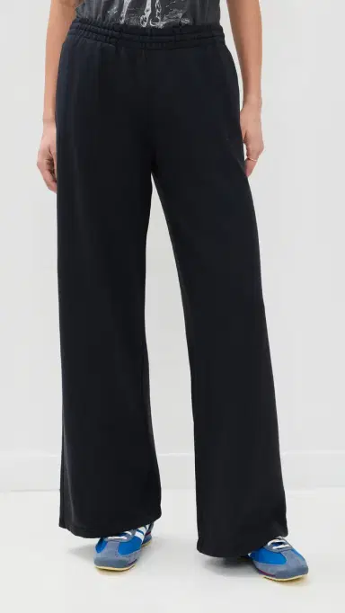 ANINE BING Kacey Monogram Sweatpants Vintage Black | Thumbnail 3 ANINE BING Kacey Monogram Sweatpants Vintage Black | Thumbnail 3