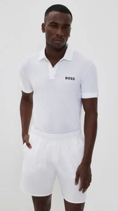 BOSS Polo T-Shirt White | Thumbnail 2 BOSS Polo T-Shirt White | Thumbnail 2
