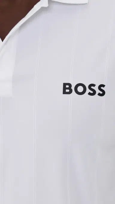 BOSS Polo T-Shirt White | Thumbnail 6 BOSS Polo T-Shirt White | Thumbnail 6