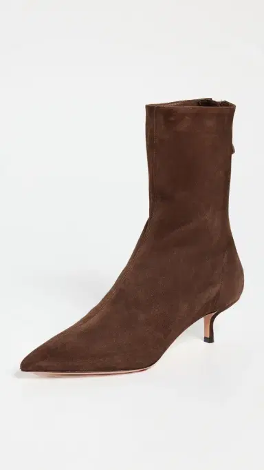 Aquazzura Montmartre Booties 50mm Espresso | Thumbnail 2 Aquazzura Montmartre Booties 50mm Espresso | Thumbnail 2