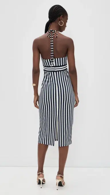 Ramy Brook Stevie Dress Navy Stripe S | Thumbnail 3 Ramy Brook Stevie Dress Navy Stripe S | Thumbnail 3