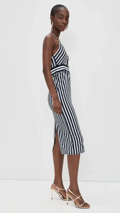 Ramy Brook Stevie Dress Navy Stripe S | Thumbnail 4 Ramy Brook Stevie Dress Navy Stripe S | Thumbnail 4