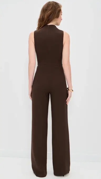 BLACK HALO Corrine Jumpsuit Espresso 0 | Thumbnail 3 BLACK HALO Corrine Jumpsuit Espresso 0 | Thumbnail 3