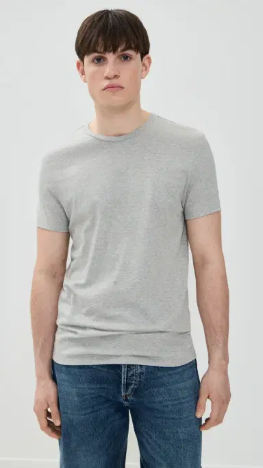 Calvin Klein Underwear Cotton Classic 3-Pack Crewneck T-hirt Black/White/Grey | Thumbnail 3 Calvin Klein Underwear Cotton Classic 3-Pack Crewneck T-hirt Black/White/Grey | Thumbnail 3