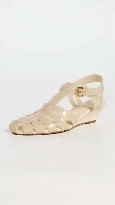 FARM Rio Fisherman Jelly Kitten Wedges | Thumbnail 2 FARM Rio Fisherman Jelly Kitten Wedges | Thumbnail 2