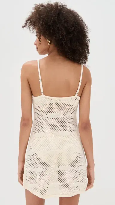 Staud Rio Coverup Dress Ecru | Thumbnail 4 Staud Rio Coverup Dress Ecru | Thumbnail 4
