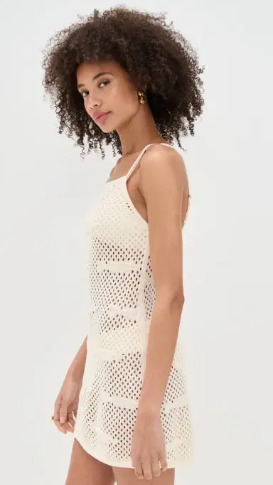 Staud Rio Coverup Dress Ecru | Thumbnail 5 Staud Rio Coverup Dress Ecru | Thumbnail 5