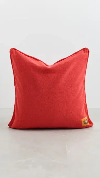 Coniglio Palm Beach Reversible Throw Pillow 20x20 Red Ikat One Size | Thumbnail 3 Coniglio Palm Beach Reversible Throw Pillow 20x20 Red Ikat One Size | Thumbnail 3