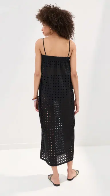 LE BOP Camille Maxi Dress Black Eyelet | Thumbnail 4 LE BOP Camille Maxi Dress Black Eyelet | Thumbnail 4