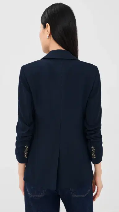 Veronica Beard Battista Dickey Jacket Navy 2 | Thumbnail 3 Veronica Beard Battista Dickey Jacket Navy 2 | Thumbnail 3