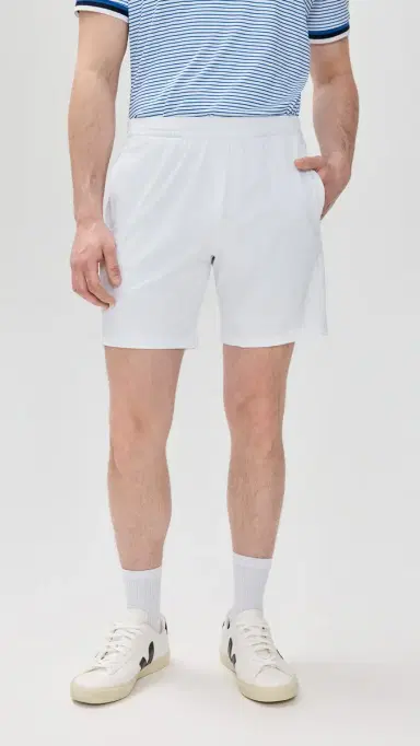 Redvanly Byron Tennis Shorts 7 Bright White | Thumbnail 2 Redvanly Byron Tennis Shorts 7 Bright White | Thumbnail 2