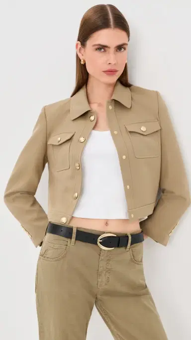 Nili Lotan Edna Cropped Jacket | Thumbnail 2 Nili Lotan Edna Cropped Jacket | Thumbnail 2