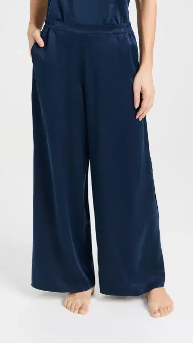 Lunya Washable Silk Cami Pant Set Deep Blue/Black | Thumbnail 5 Lunya Washable Silk Cami Pant Set Deep Blue/Black | Thumbnail 5