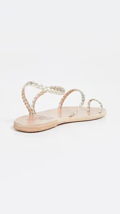 Ancient Greek Sandals Eleftheria Sandals Platinum 37 | Thumbnail 4 Ancient Greek Sandals Eleftheria Sandals Platinum 37 | Thumbnail 4