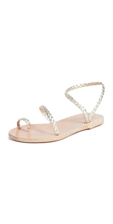 Ancient Greek Sandals Eleftheria Sandals Platinum 37 | Thumbnail 1 Ancient Greek Sandals Eleftheria Sandals Platinum 37 | Thumbnail 1