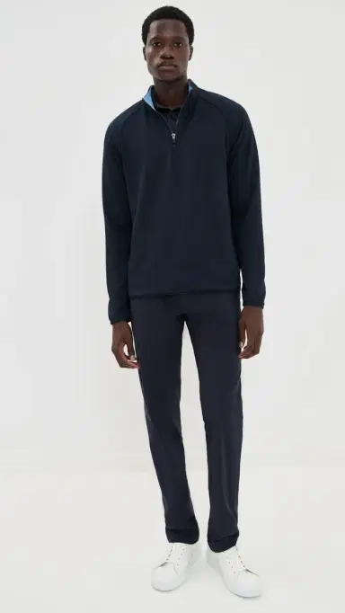 Rhone Founder's Golf Quarter Zip True Navy M | Thumbnail 5 Rhone Founder's Golf Quarter Zip True Navy M | Thumbnail 5