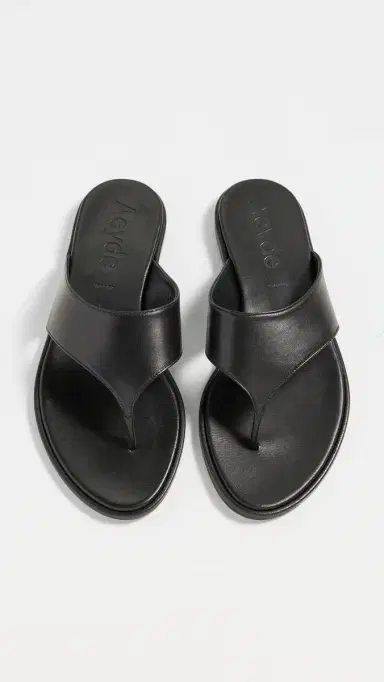 aeyde Amaya Nappa Leather Sandals Black 36 | Thumbnail 4 aeyde Amaya Nappa Leather Sandals Black 36 | Thumbnail 4