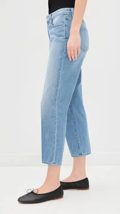 L'Agence Thalina Slouchy Straight Jeans Bellflower | Thumbnail 4 L'Agence Thalina Slouchy Straight Jeans Bellflower | Thumbnail 4