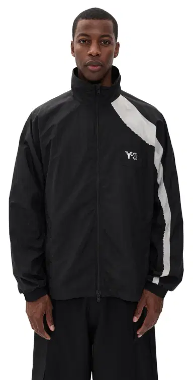 Y-3 3 tripe Nylon Jacket Black | Thumbnail 1 Y-3 3 tripe Nylon Jacket Black | Thumbnail 1