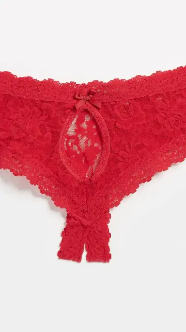 Hanky Panky After Midnight Cheeky Hipster Panties Red | Thumbnail 4 Hanky Panky After Midnight Cheeky Hipster Panties Red | Thumbnail 4