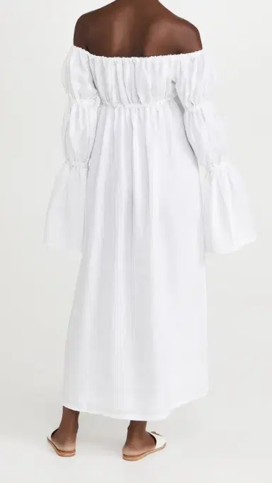 Mie Phi Phi Dress White | Thumbnail 3 Mie Phi Phi Dress White | Thumbnail 3