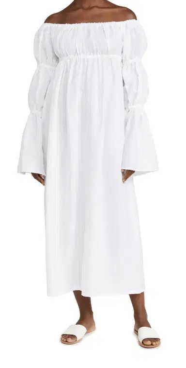 Mie Phi Phi Dress White | Thumbnail 1 Mie Phi Phi Dress White | Thumbnail 1