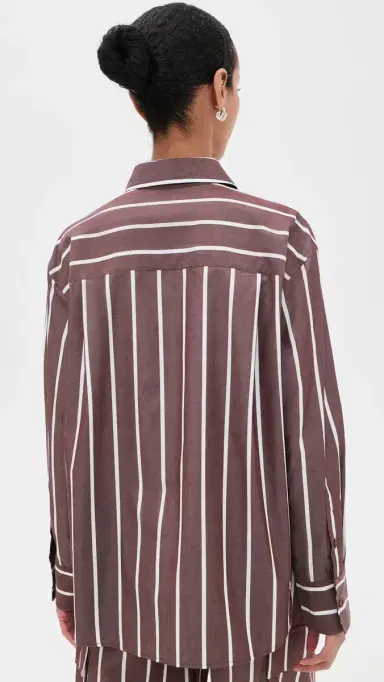 rag & bone Connie Stripe Button Down Shirt Rswst | Thumbnail 3 rag & bone Connie Stripe Button Down Shirt Rswst | Thumbnail 3