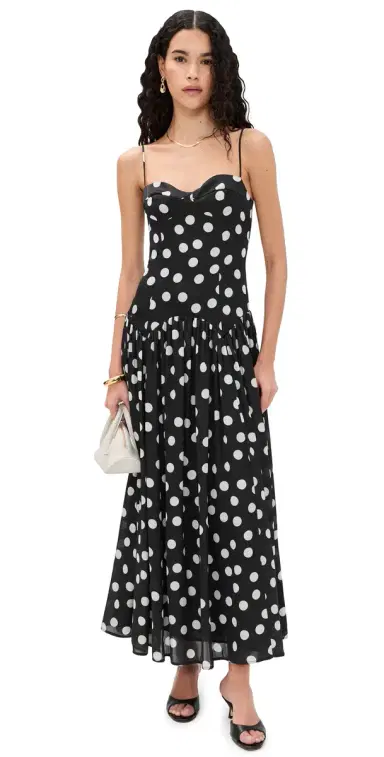 o.p.t o. p.t Auden Dress Black Polka Dot 6 | Thumbnail 1 o.p.t o. p.t Auden Dress Black Polka Dot 6 | Thumbnail 1