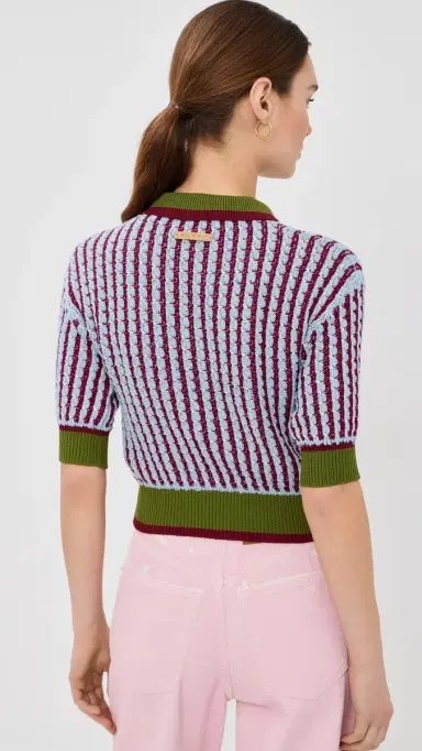 Marni Polo Neck Top Light Blue | Thumbnail 3 Marni Polo Neck Top Light Blue | Thumbnail 3