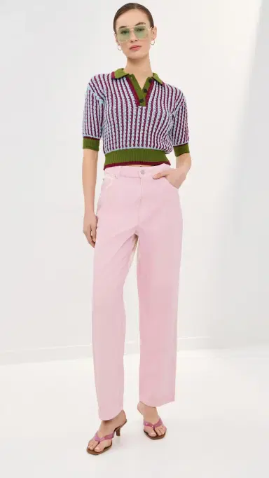 Marni Polo Neck Top Light Blue | Thumbnail 5 Marni Polo Neck Top Light Blue | Thumbnail 5