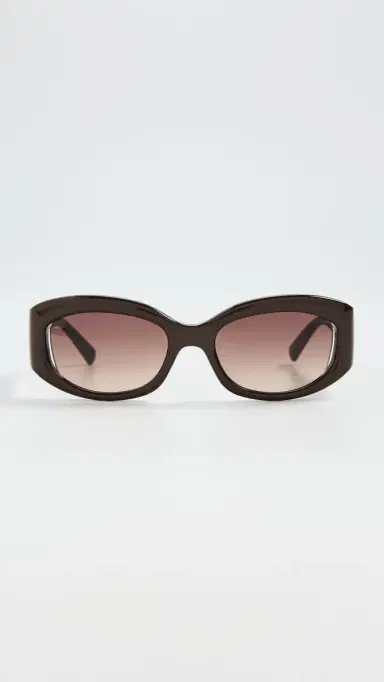 Christopher Esber Davies Sunglasses Havana One Size | Thumbnail 2 Christopher Esber Davies Sunglasses Havana One Size | Thumbnail 2
