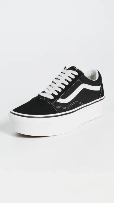 Vans UA Old Skool Stackforms Black/True White | Thumbnail 2 Vans UA Old Skool Stackforms Black/True White | Thumbnail 2