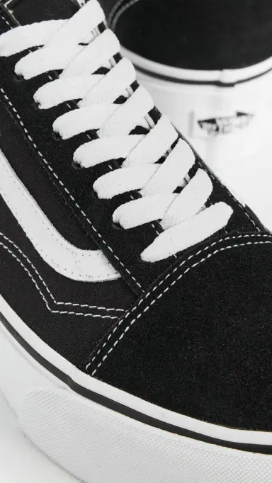 Vans UA Old Skool Stackforms Black/True White | Thumbnail 6 Vans UA Old Skool Stackforms Black/True White | Thumbnail 6
