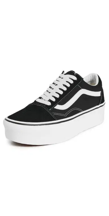 Vans UA Old Skool Stackforms Black/True White | Thumbnail 1 Vans UA Old Skool Stackforms Black/True White | Thumbnail 1