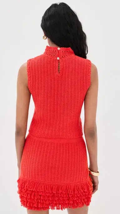 De Loreta Agata Top Red | Thumbnail 3 De Loreta Agata Top Red | Thumbnail 3