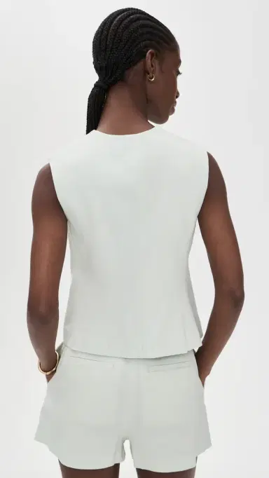 A.L.C. A. L.C. Georgie Vest Pale Mint | Thumbnail 3 A.L.C. A. L.C. Georgie Vest Pale Mint | Thumbnail 3