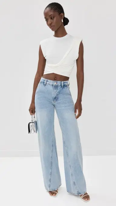 Simkhai Estelle Top White L | Thumbnail 5 Simkhai Estelle Top White L | Thumbnail 5