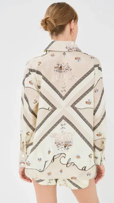 Isla & White Estela Silk Shirt Isolaire | Thumbnail 3 Isla & White Estela Silk Shirt Isolaire | Thumbnail 3