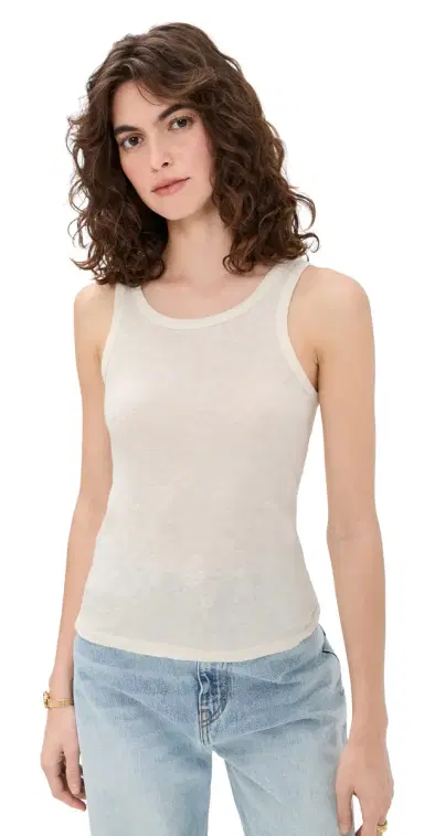 Z Supply Classic Slub Scoop Tank Cloud | Thumbnail 1 Z Supply Classic Slub Scoop Tank Cloud | Thumbnail 1