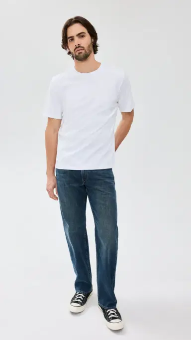 rag & bone Pima Interlock Tee White | Thumbnail 5 rag & bone Pima Interlock Tee White | Thumbnail 5
