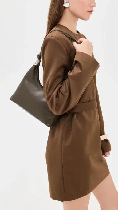 STAUD Cuff Shoulder Bag Truffle One Size | Thumbnail 3 STAUD Cuff Shoulder Bag Truffle One Size | Thumbnail 3