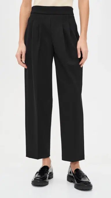 Spanx Ponte Pleated Ankle Pants Classic Black S | Thumbnail 2 Spanx Ponte Pleated Ankle Pants Classic Black S | Thumbnail 2