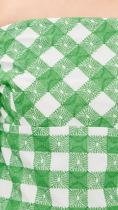 Rosie Assoulin Empire Balloon Top Grass Green | Thumbnail 6 Rosie Assoulin Empire Balloon Top Grass Green | Thumbnail 6