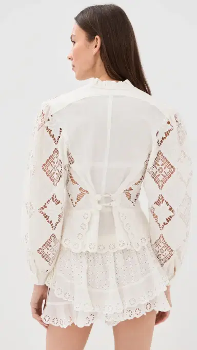 Isabel Marant Nina Top White | Thumbnail 3 Isabel Marant Nina Top White | Thumbnail 3