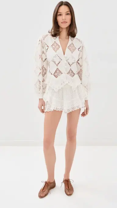 Isabel Marant Nina Top White | Thumbnail 5 Isabel Marant Nina Top White | Thumbnail 5