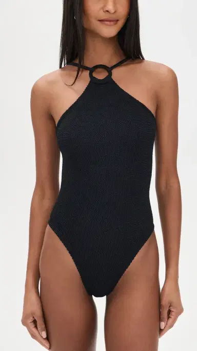 Hunza G Jasmine One Piece Black One Size | Thumbnail 2 Hunza G Jasmine One Piece Black One Size | Thumbnail 2